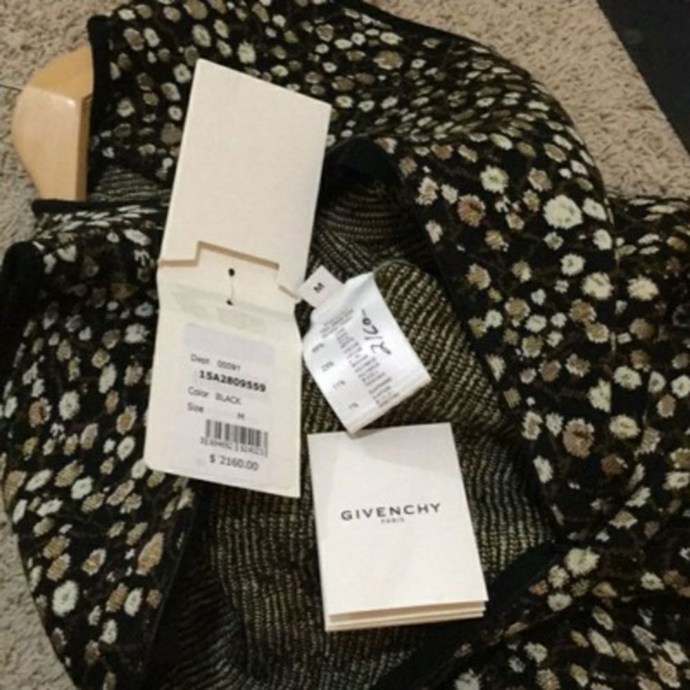 Givenchy Floral Intarsia Sweater Dress - Picture 10 of 13